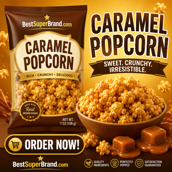 Popcorn Caramel Flavor (4 oz).