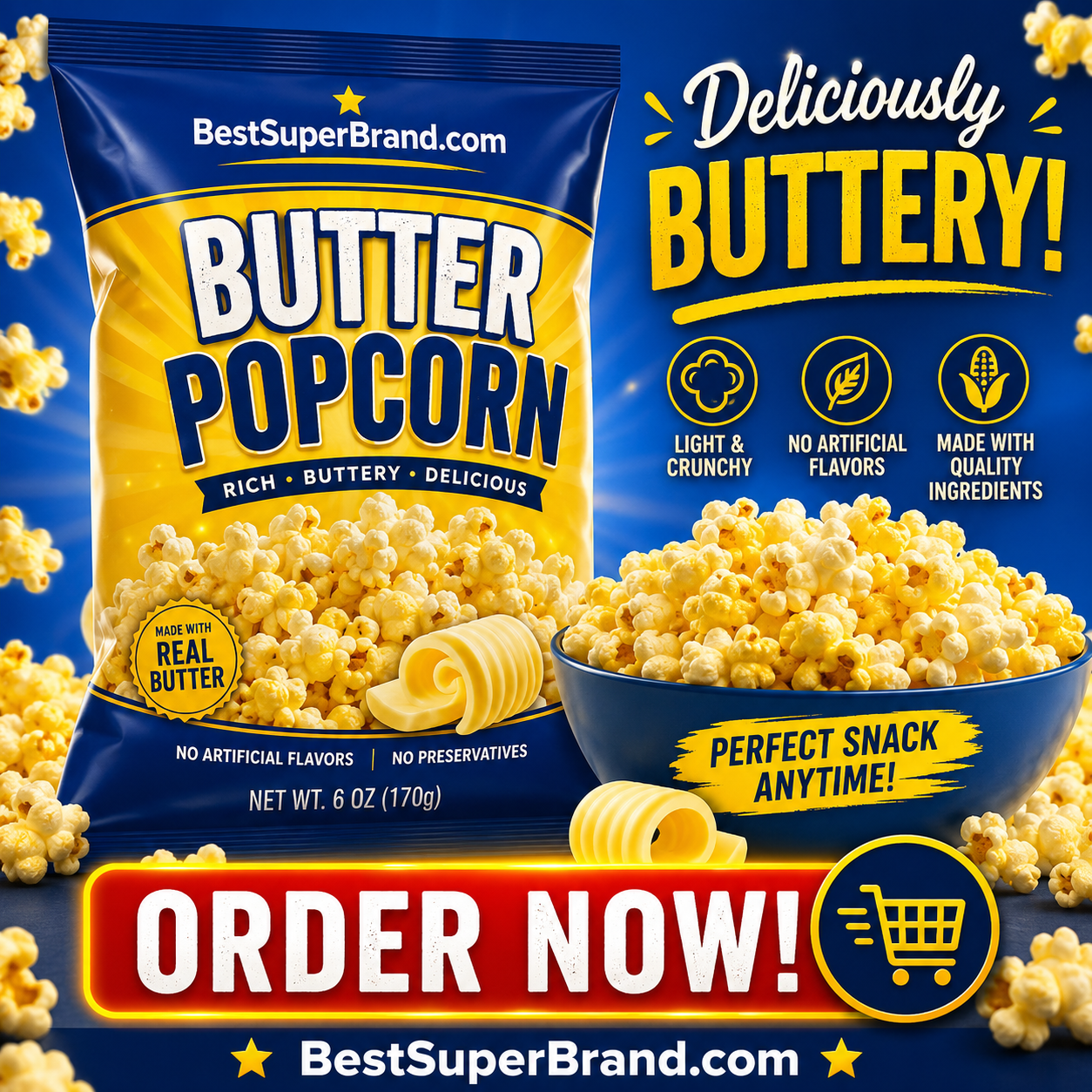 Popcorn Butter Flavor (3 oz).