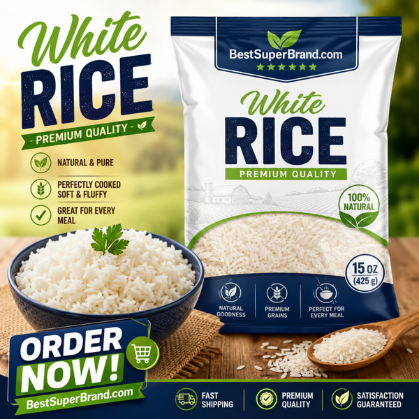 White Rice (8 oz).
