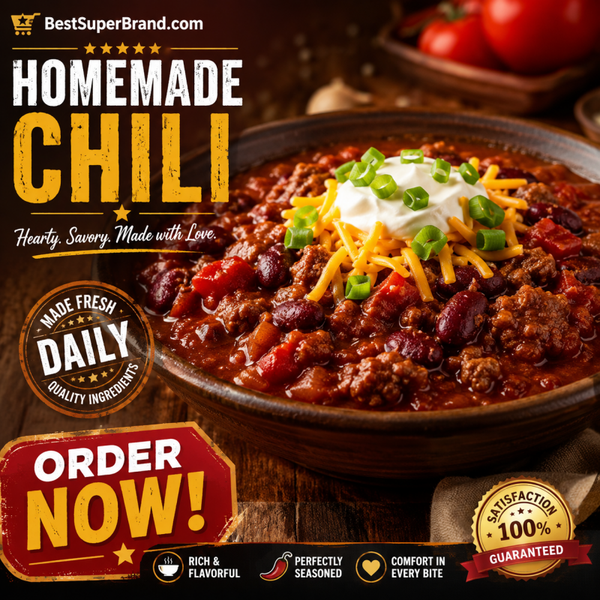 Homemade Chili (4-Pack)