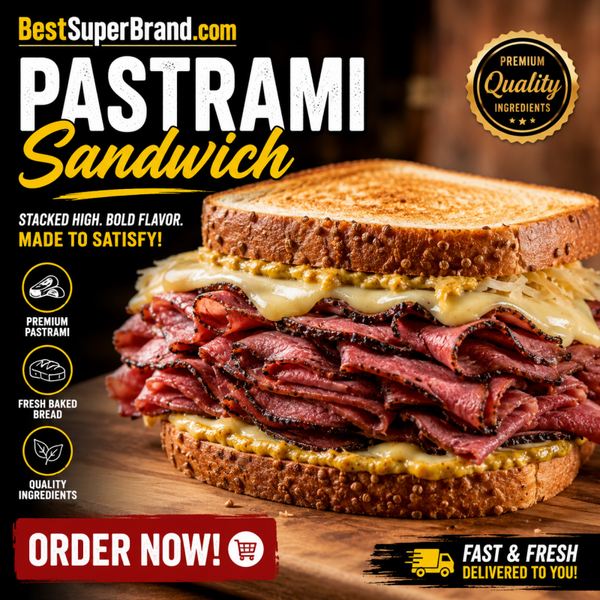 Pastrami Sandwich (4-Pack).