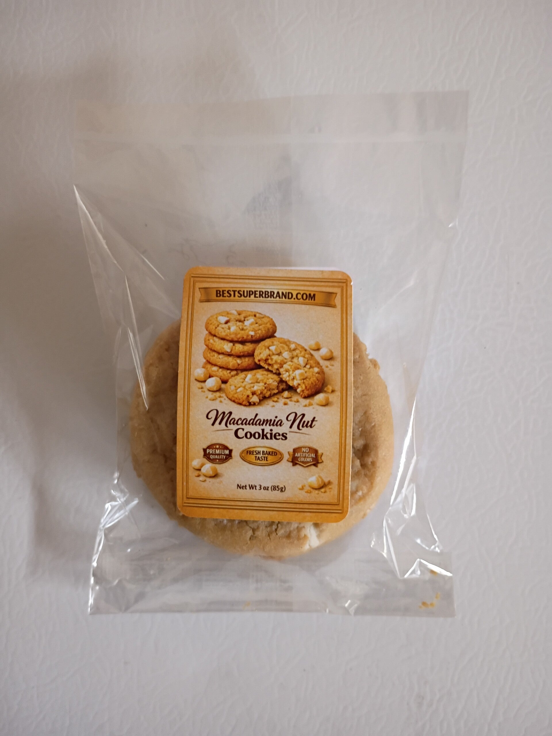 Macadamia Nut Cookies 3 oz
