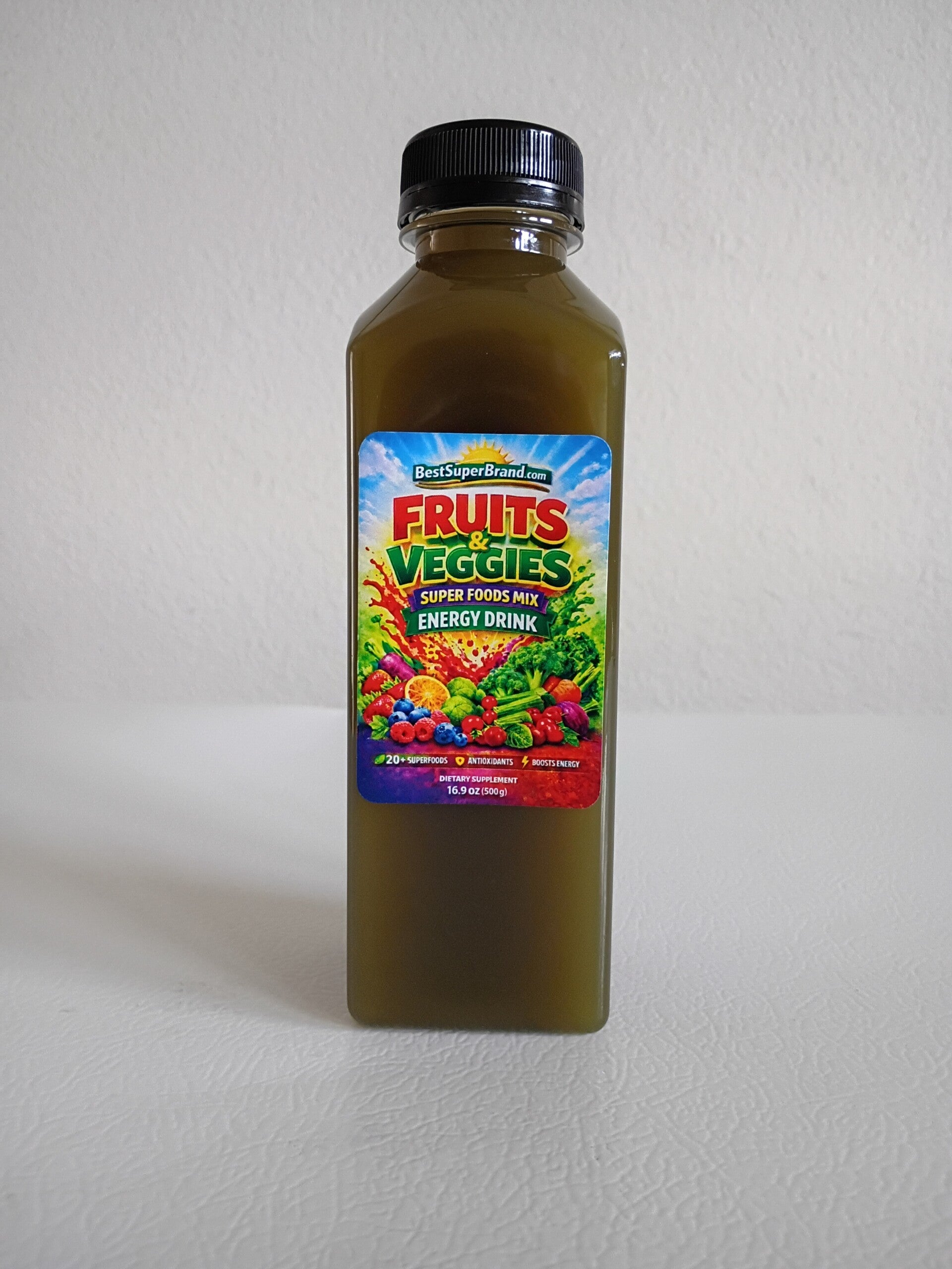 Fruits & Veggies Energy Drink 16.9 oz