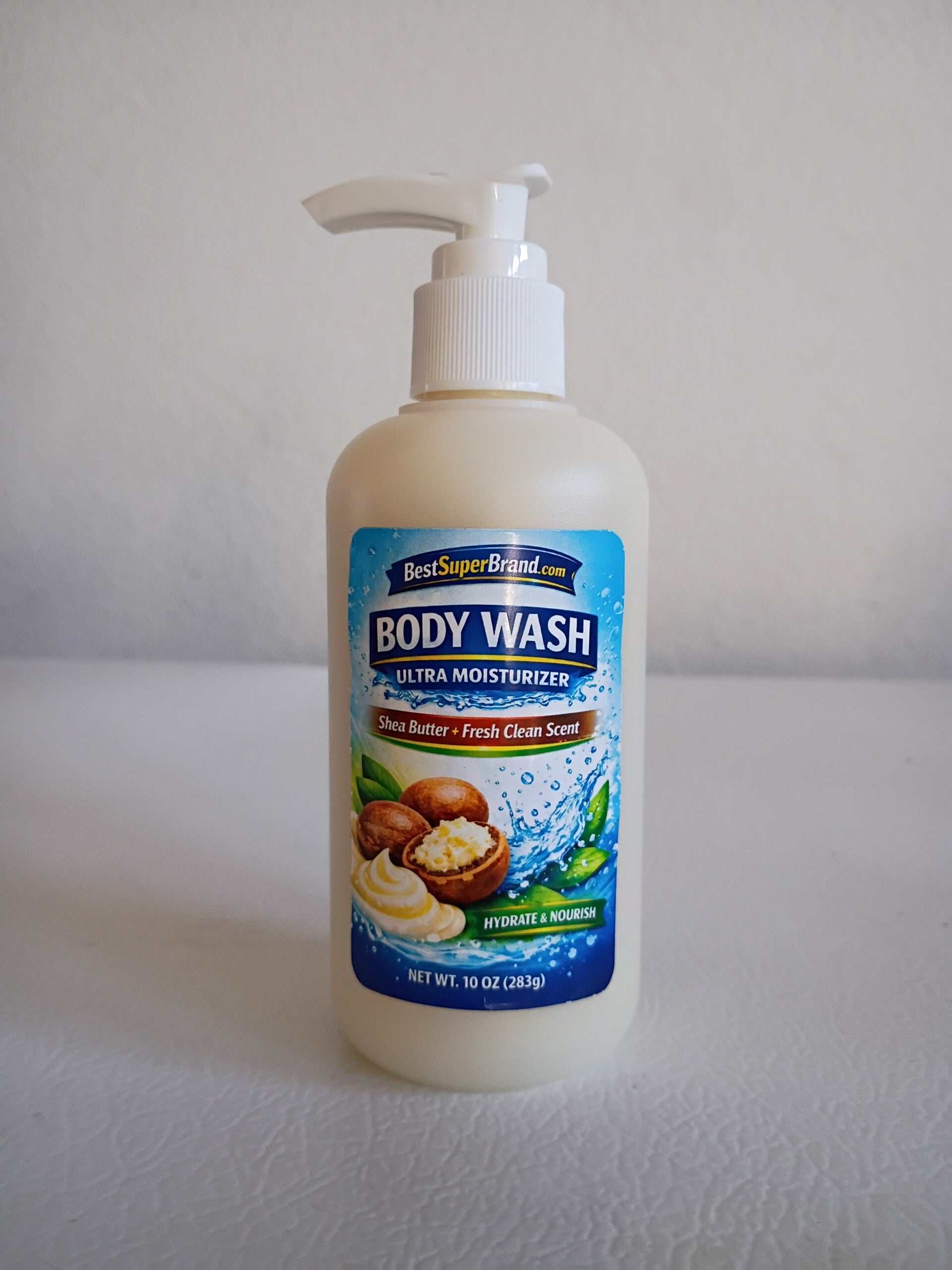 Body Wash Coconut Scent 10 oz