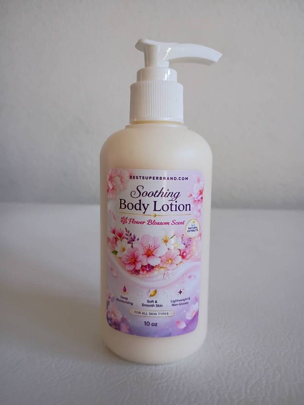 Lotion Flower Scent 10 oz