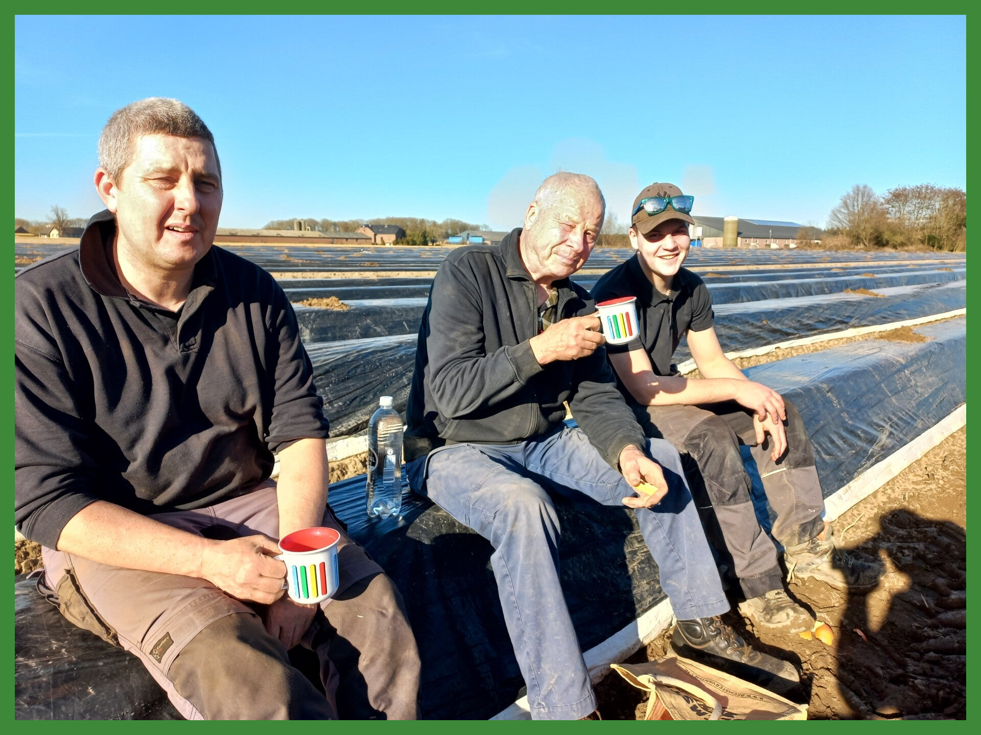 3 generaties folie leggen