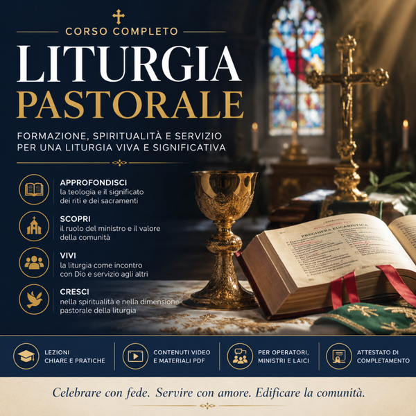 CORSO DI LITURGIA PASTORALE