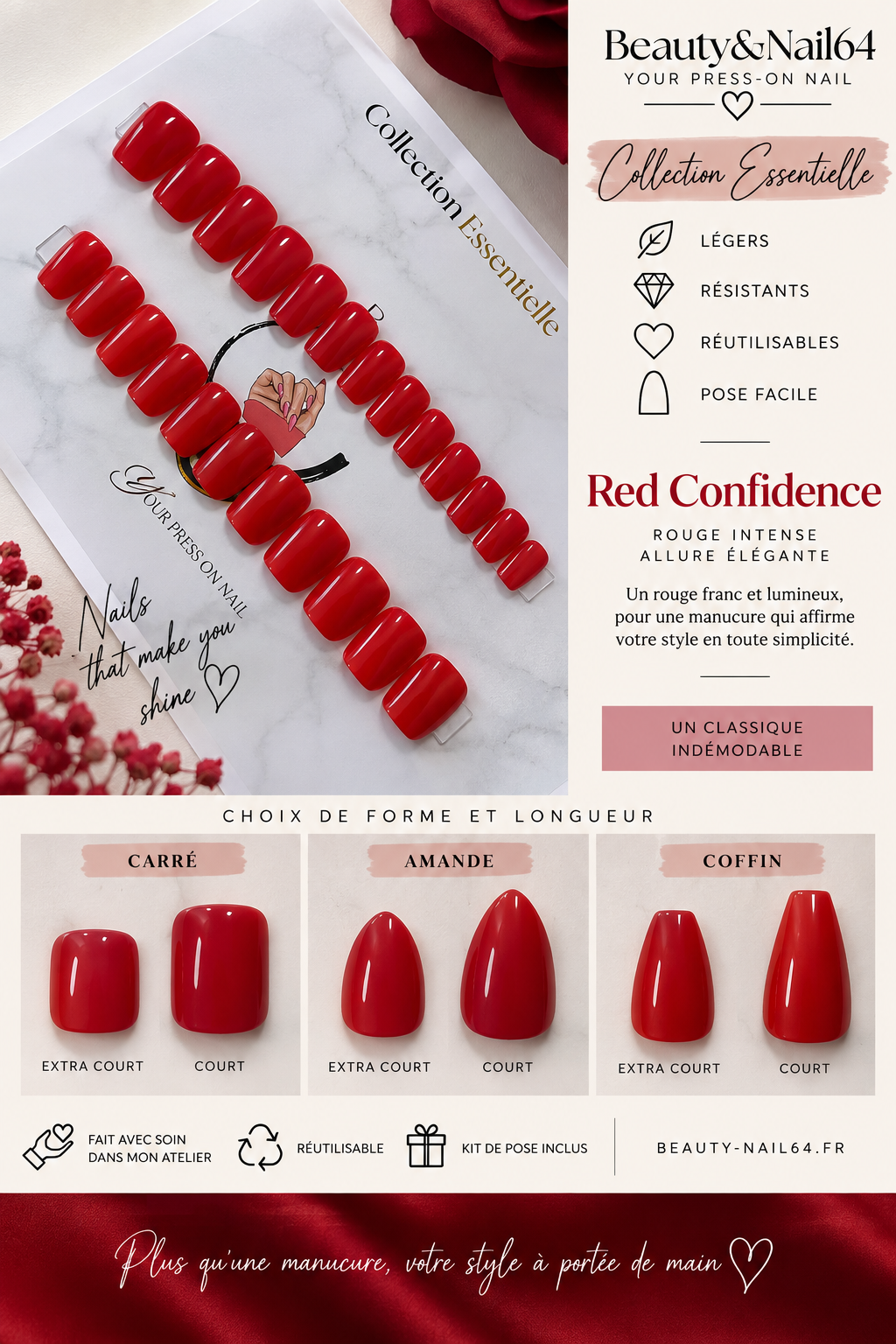Red Confidence — Collection Essentielle — Universel