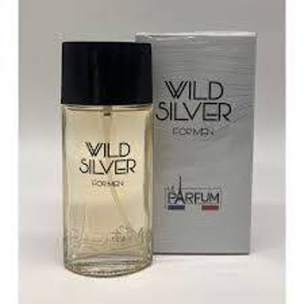 Wild Silver by Paris Élysées – Eau de Toilette Homme – 75 ml – Inspiration Sauvage