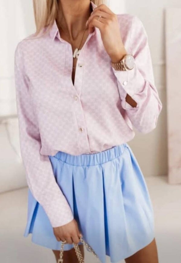 BLOUSE MET SUBTIELE PRINT