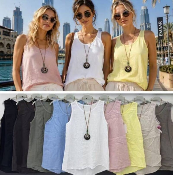 ZARELA TOP MET KETTING