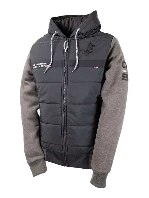OS Men`s Pro Shield Sweat-Jacket ´PATRICK´ melange brown (2835)