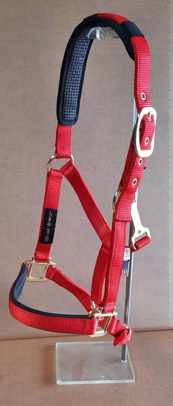 halster gvr met haak rood  (881)