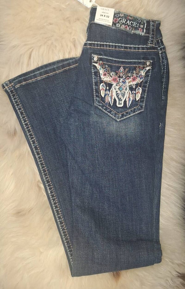 Grace in la bootcut lengte 32 (3153)