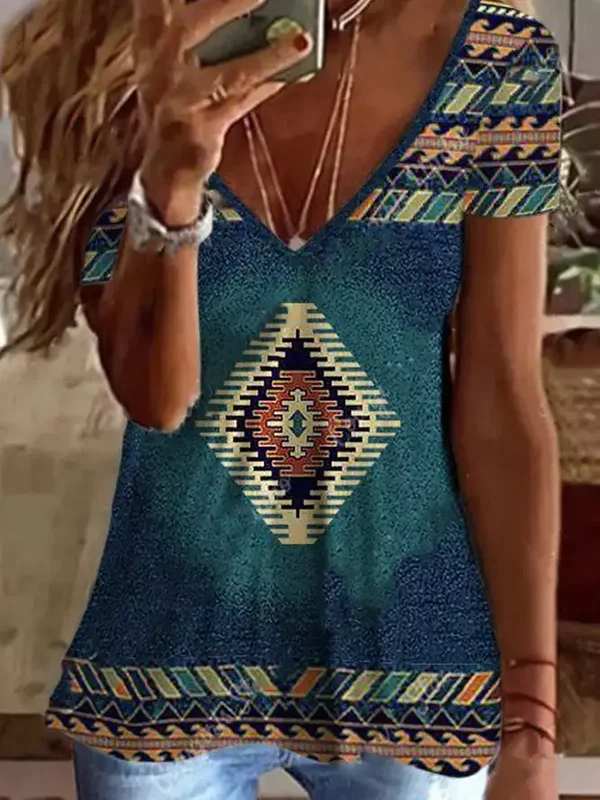 t-shirt aztec (2167)