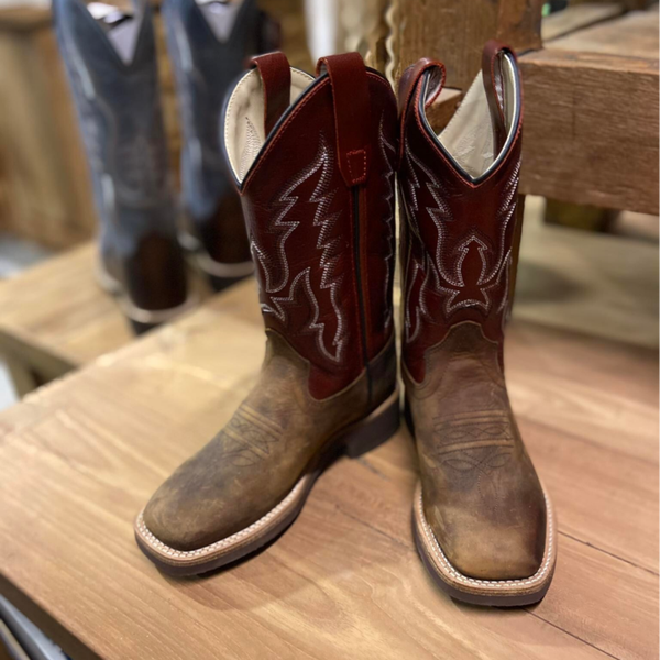 old west boots bordeaux (498)