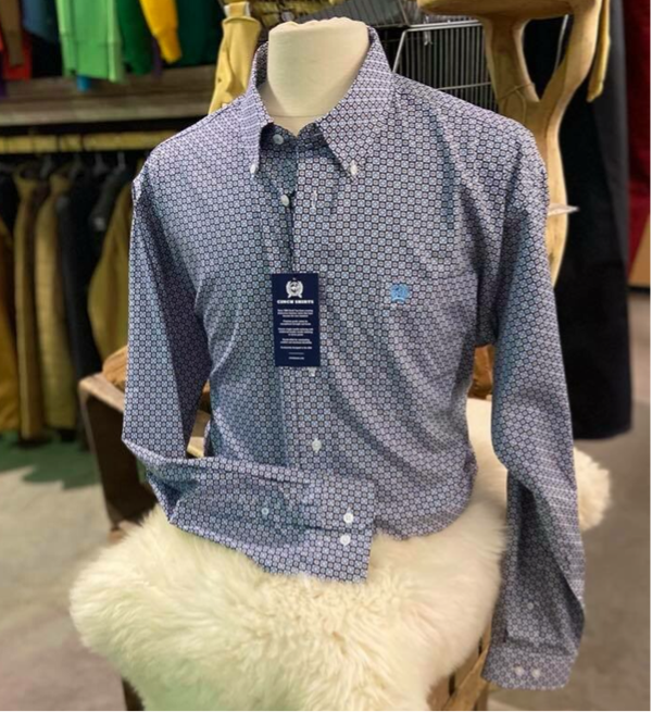 cinch hemd met print (112)