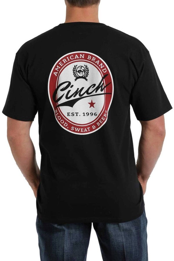 t-shirt cinch zwart (1335)