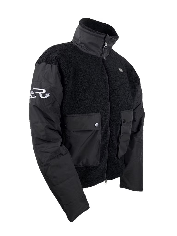 Ranch Girls Sherpa Jacke ´BETTY` black (3073)