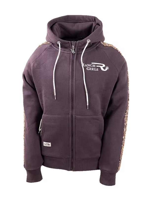 Ranch Girls Hooded Sweat Jacket ´JAZZ´ fudge (3047)