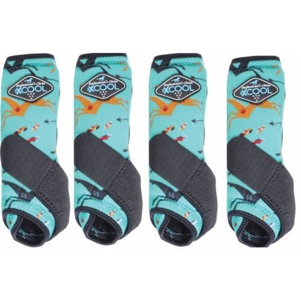 Professional's Choice 2XCool 4-pack Sports Medicine Boots pony tracks (1821)