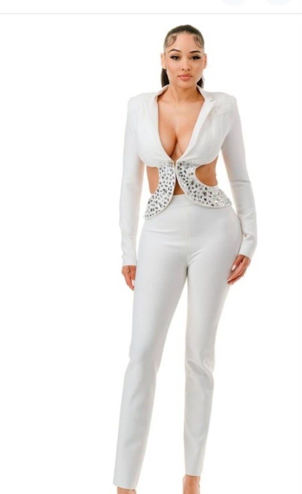 Diamond Drop Two-Piece Set