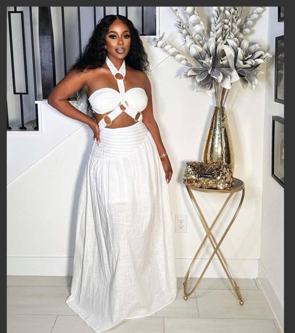 White Fantasy Skirt Set