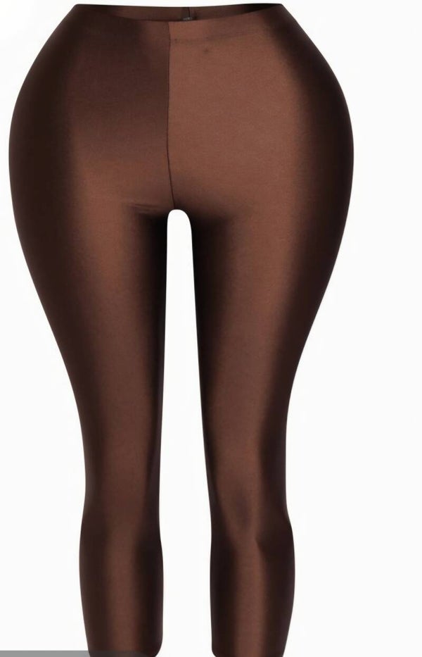 The Satin Glow Capri Pants