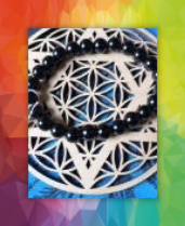 bracelet lithothérapie en pierres naturelles Onyx