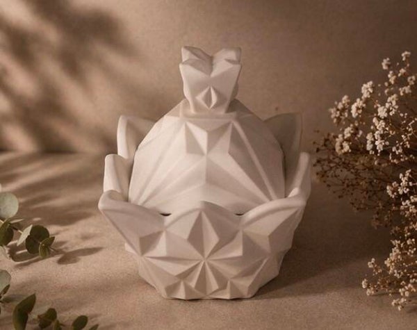 Geometrische Design-Dose