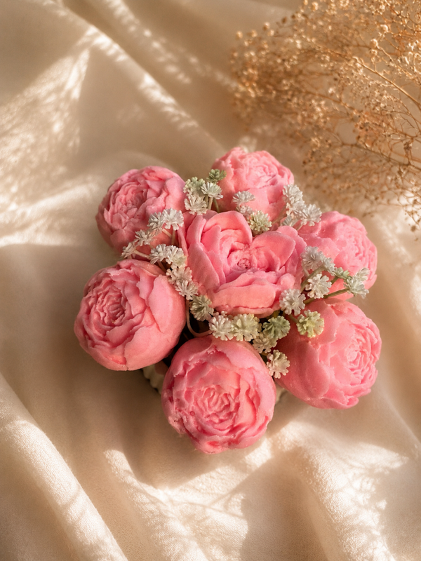 Pfingstrosenschale mit Rosenherz