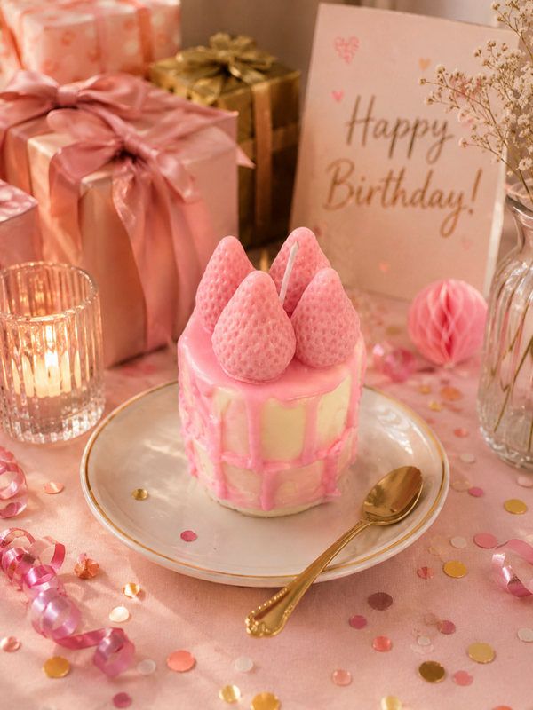 kleine Erdbeeren-Torte