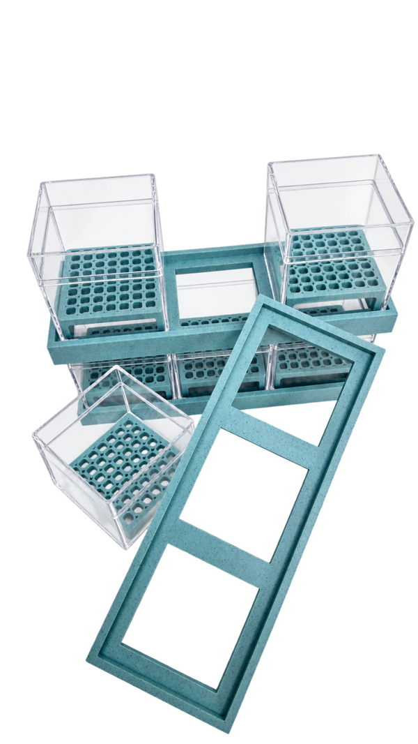 Smart Cube Stacker™ triple Blue
