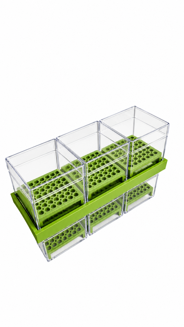 Smart Cube Stacker™ triple green