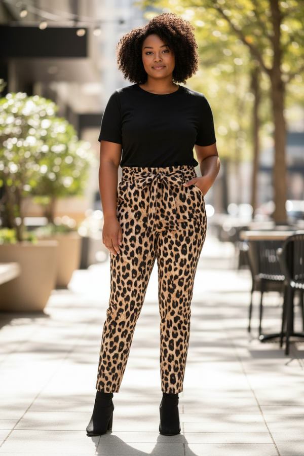 Pantalon léopard 50/52