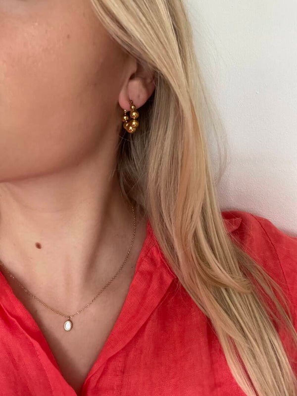 'Sunset Glow' Oorbellen