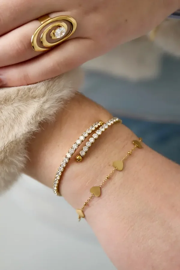 Circle Shine Armband