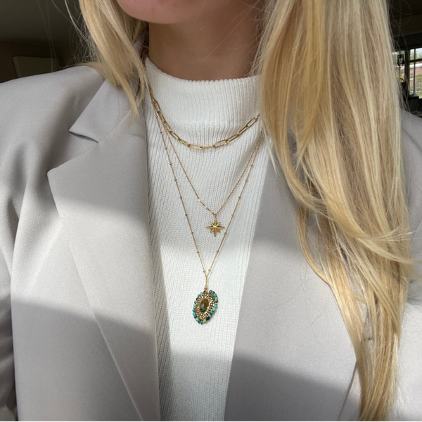 Ketting 'Eye' 3-delig