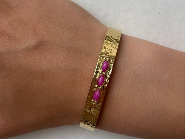 Armband  'Season' Roze Gold