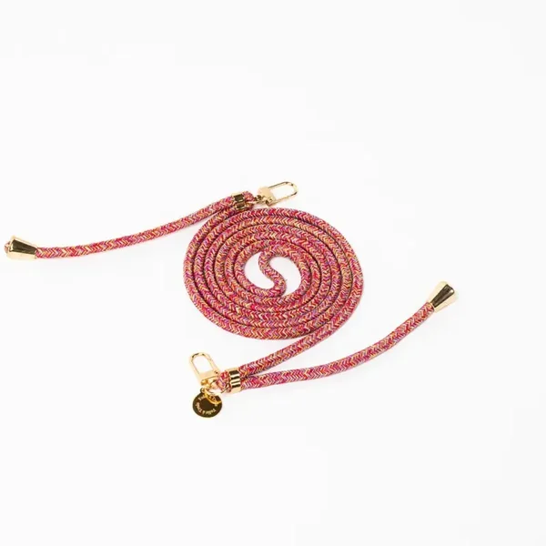 Multi Colorful Telefoonkoord Multi Pink