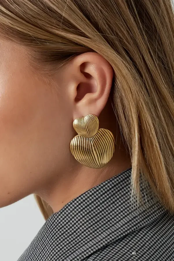 Oorbellen my heart is all yours - goud