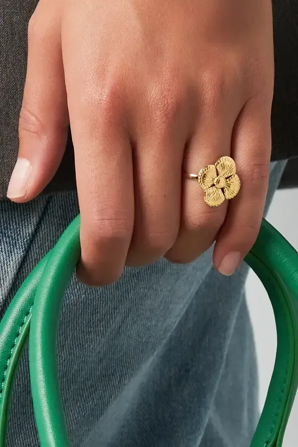 Ring luxe clover