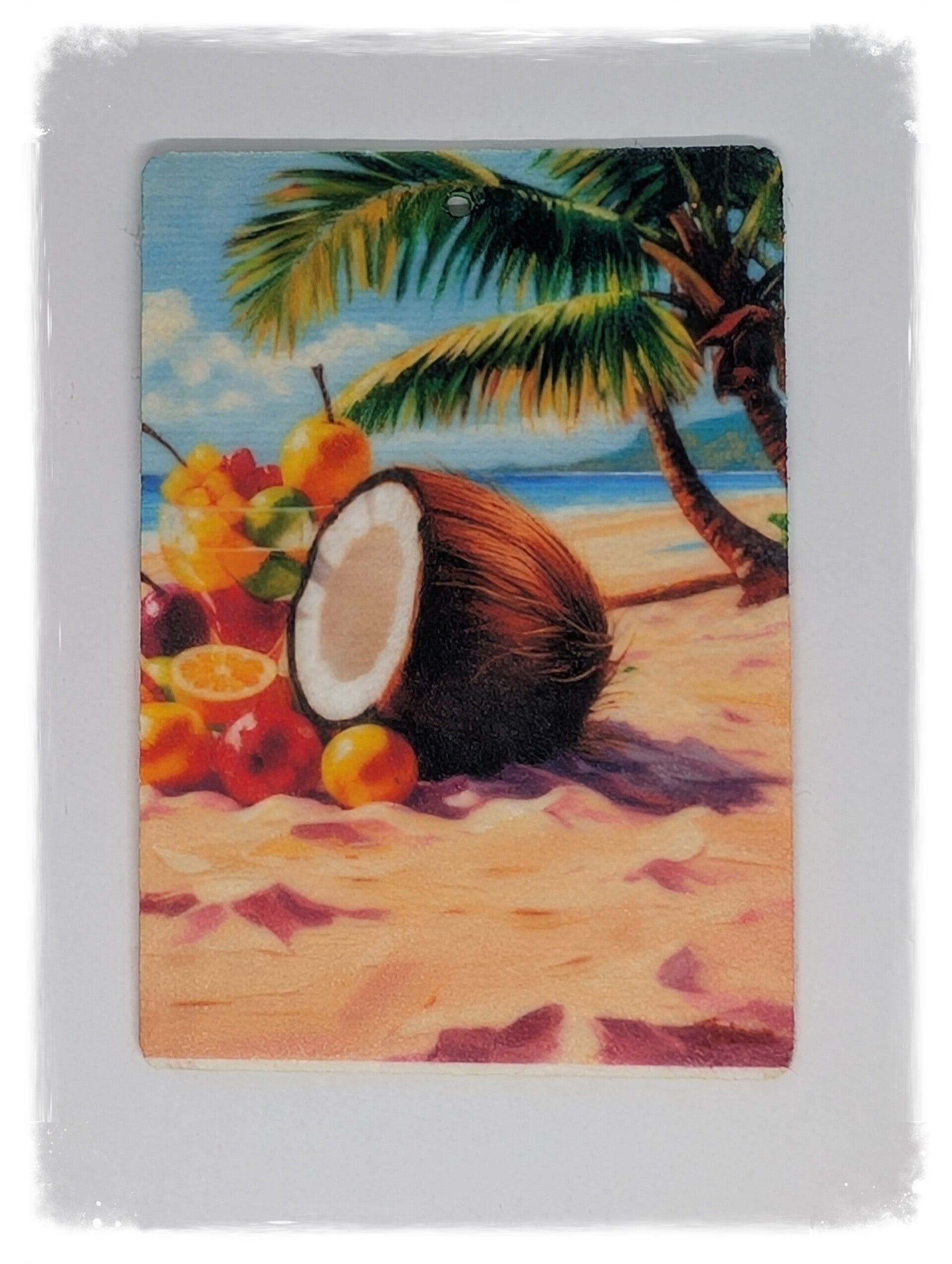 Coconut beach Car freshener