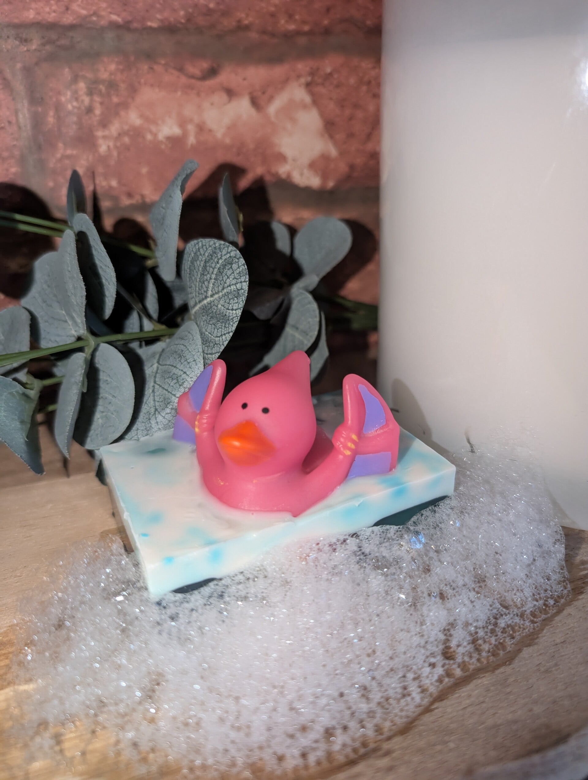 Watermelon duck soap