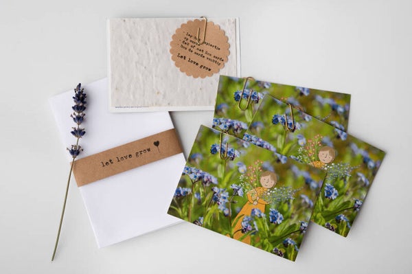 Zaadkaartjes ‘Vergeet me nietjes’