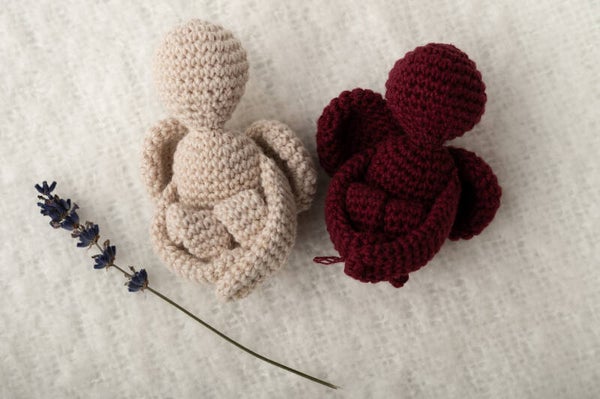 Gehaakt troostengeltje - ca. 10cm