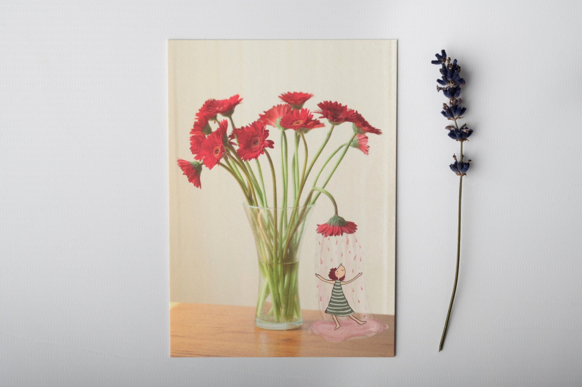 Kaart A6 zonder envelop - De verderkijker