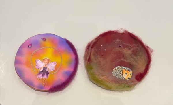Schilderij troostfiguurtje