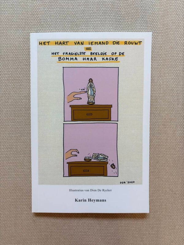 Boek ‘Het hart van iemand die rouwt’ - getuigenis van moeder die haar zoon verliest