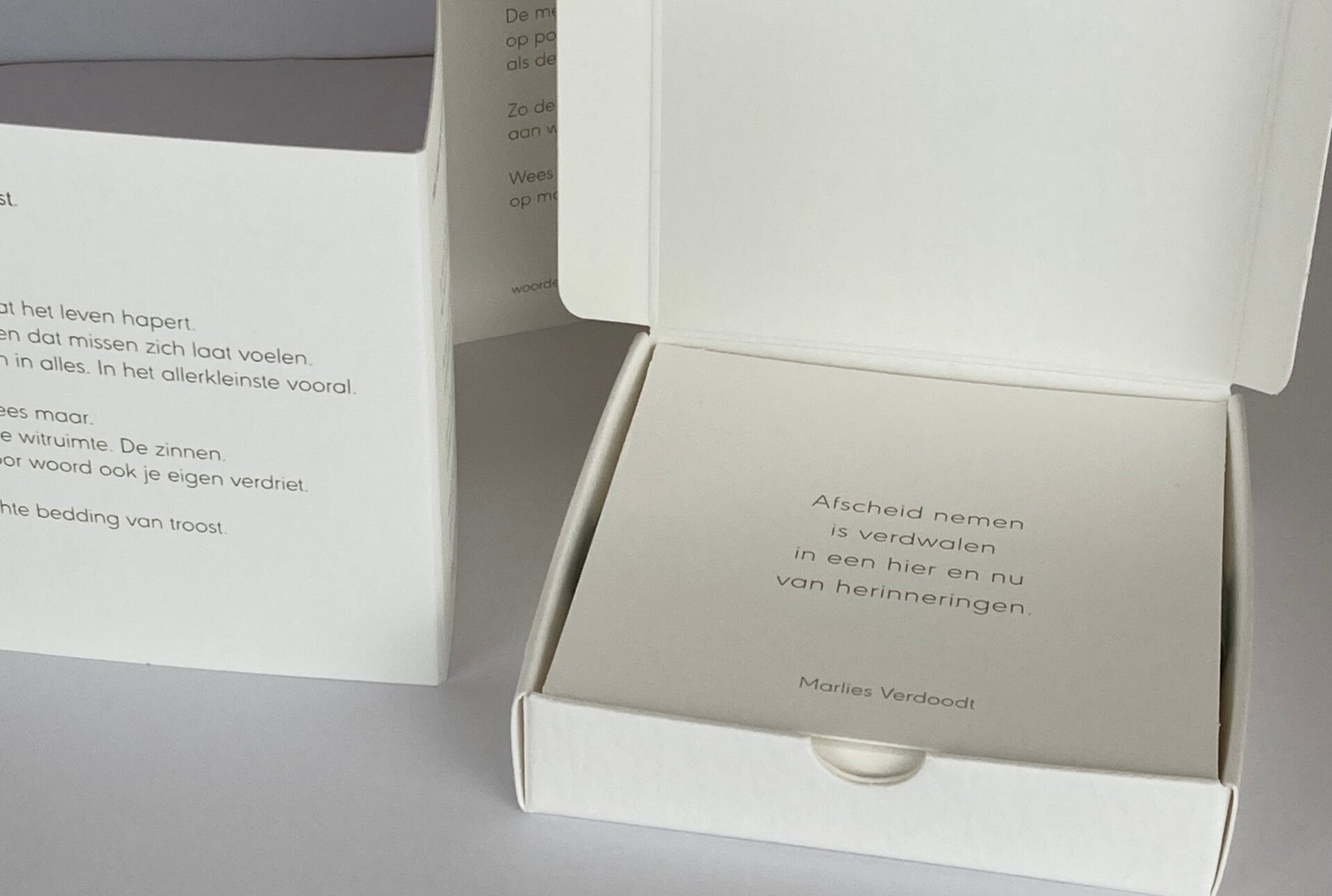 Doosje vol troostkaartjes - Marlies Verdoodt